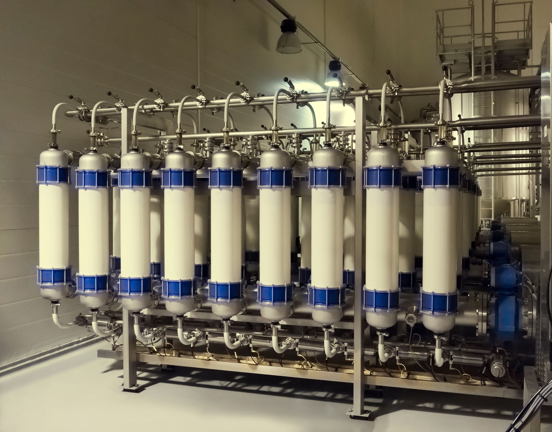 Modern super filter system station